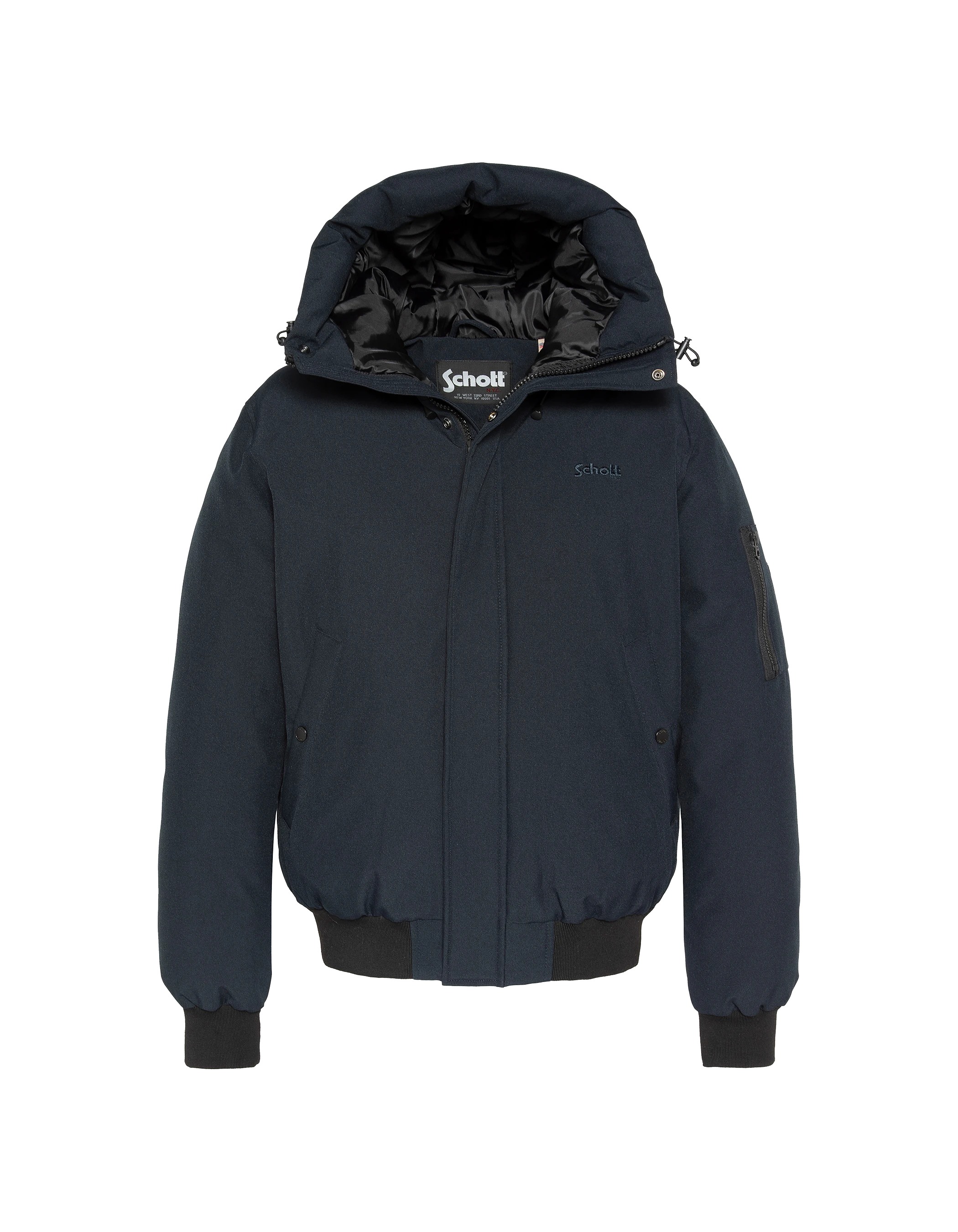 Chaqueta azul marino-1