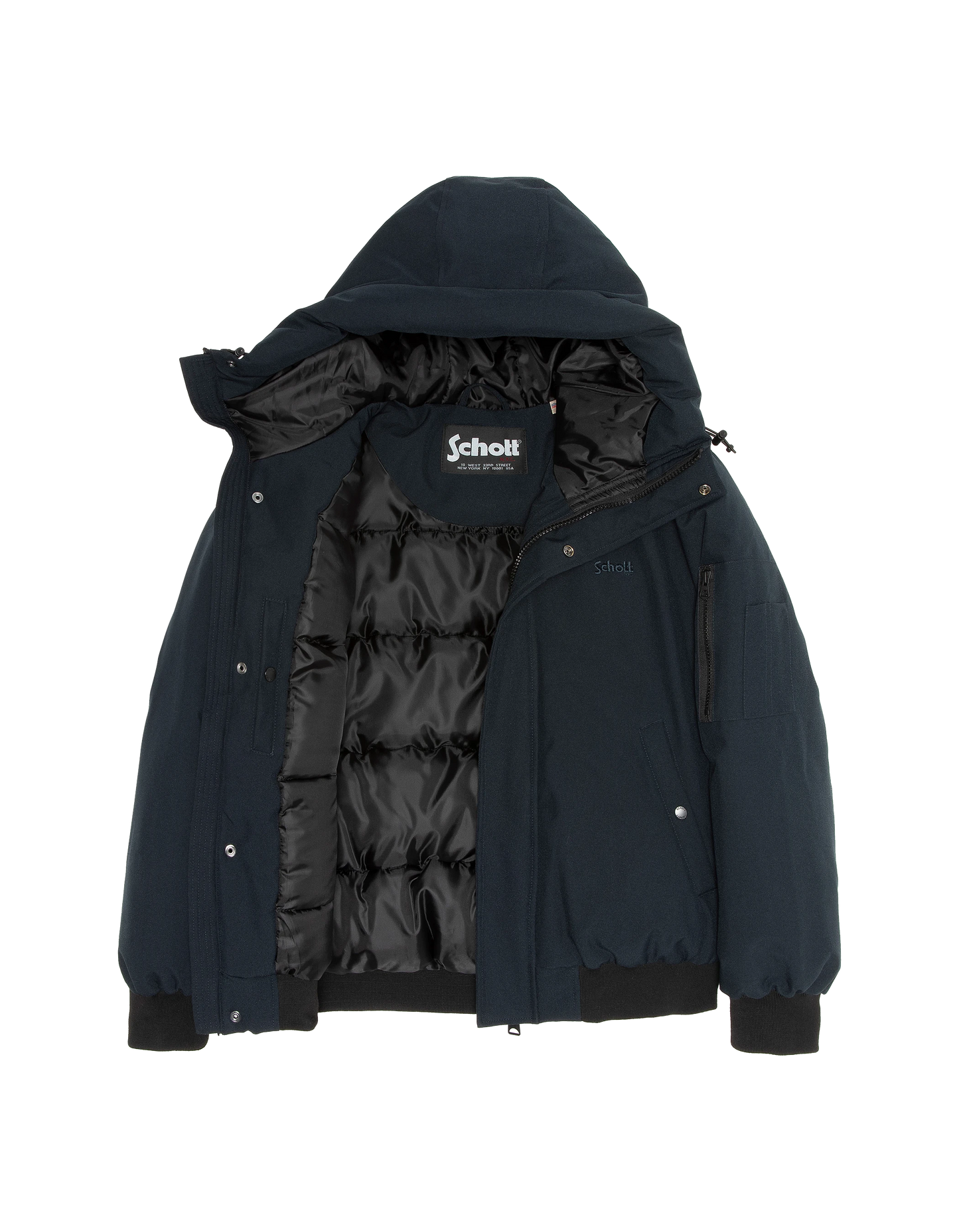 Chaqueta azul marino