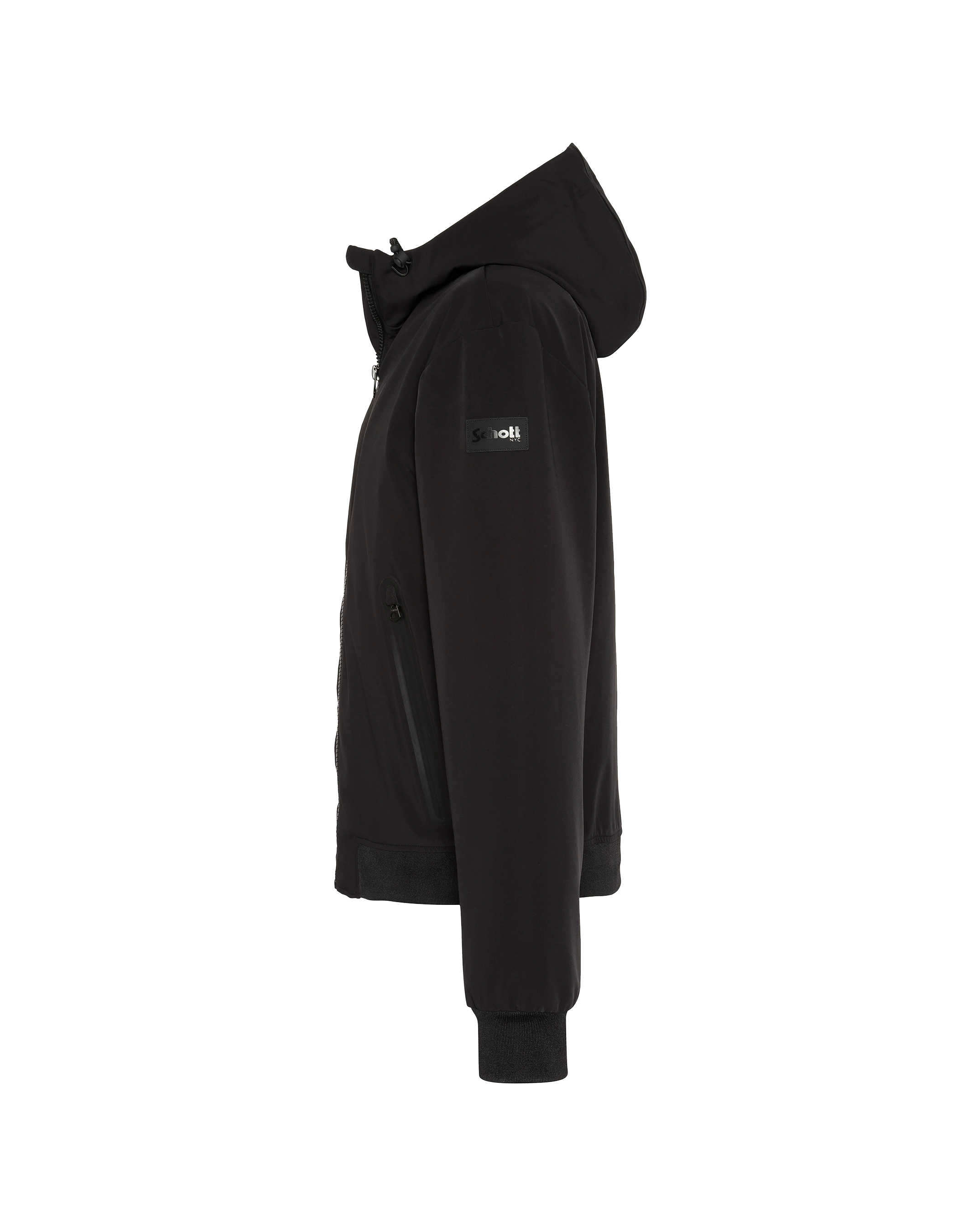 Chaqueta negra con encapuchas-4